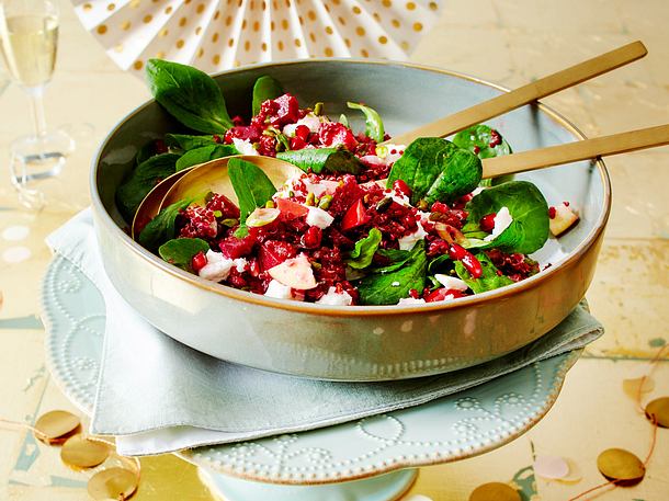 Quinoa-Partysalat mit Roter Bete Rezept
