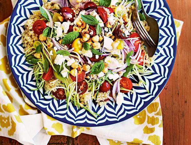 Quinoa-Salat mit Feta Rezept Quinoa-Salat mit Feta Rezept
