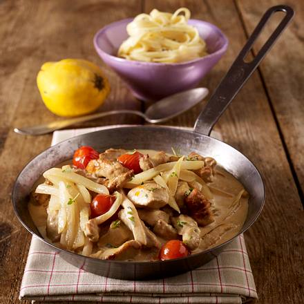 Quitten-Geschnetzeltes Rezept Quitten-Geschnetzeltes Rezept