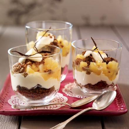 Quittenkompott mit Vanillecreme Rezept Quittenkompott mit Vanillecreme Rezept