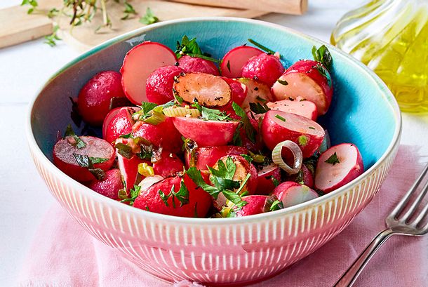 Radieschen-Antipasti Rezept Radieschen-Antipasti Rezept