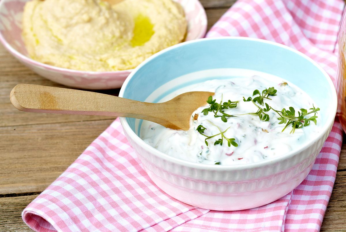 Radieschen-Kresse-Quark Rezept