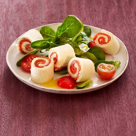 Räucherlachs-Röllchen Rezept