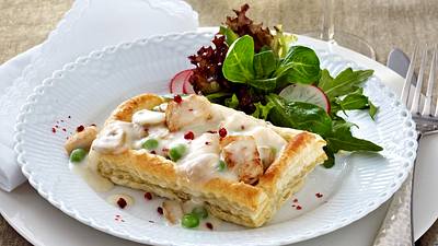Ragout fin auf Blätterteig Rezept - Foto: LECKER @ Bauer Media Group