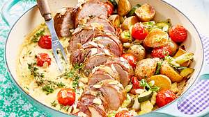 Rahmfilet mit Sommergemüse Rezept - Foto: House of Food / Bauer Food Experts KG