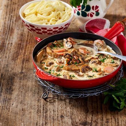 Rahmgeschnetzltes Züricher Art Rezept Rahmgeschnetzltes Züricher Art Rezept