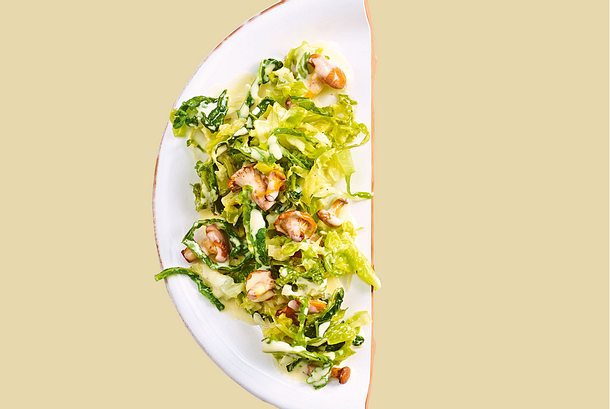 Rahmwirsing mit Pfifferlingen Rezept Rahmwirsing mit Pfifferlingen Rezept