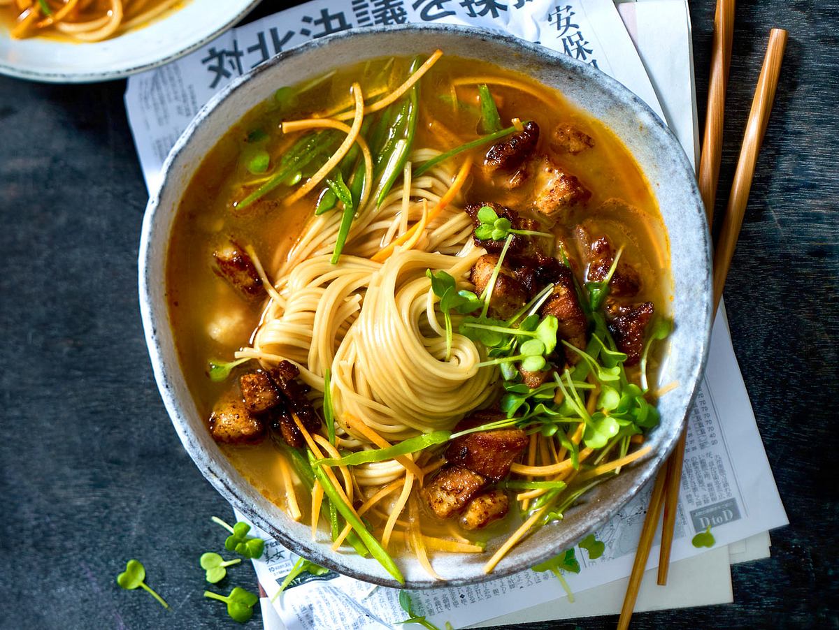 Ramen „Tonkotsu“-Style Rezept