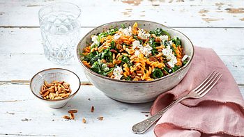 Rasante Veggie-Bowl: Linsen-Fusilli „Popeye“  Rezept - Foto: House of Food / Bauer Food Experts KG