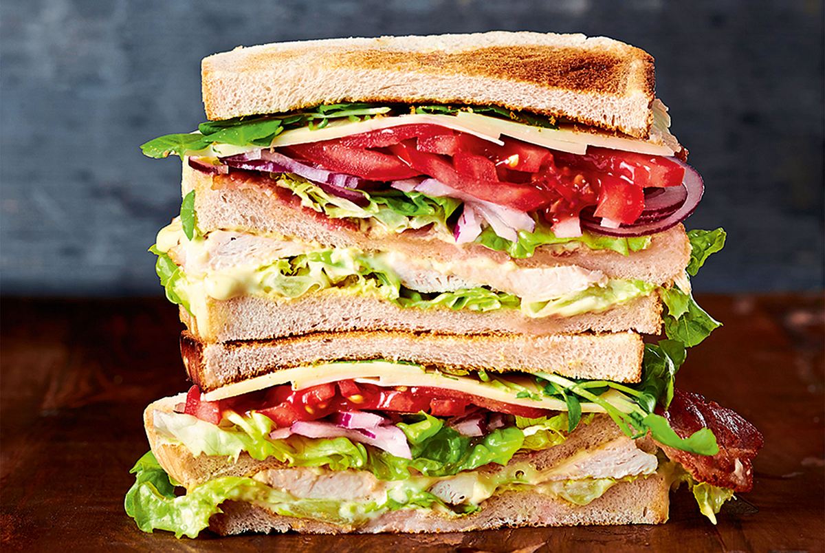 Rasantes Clubsandwich Rezept