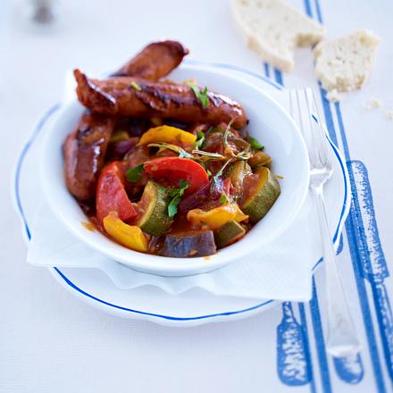 Ratatouille mit Merguez Rezept