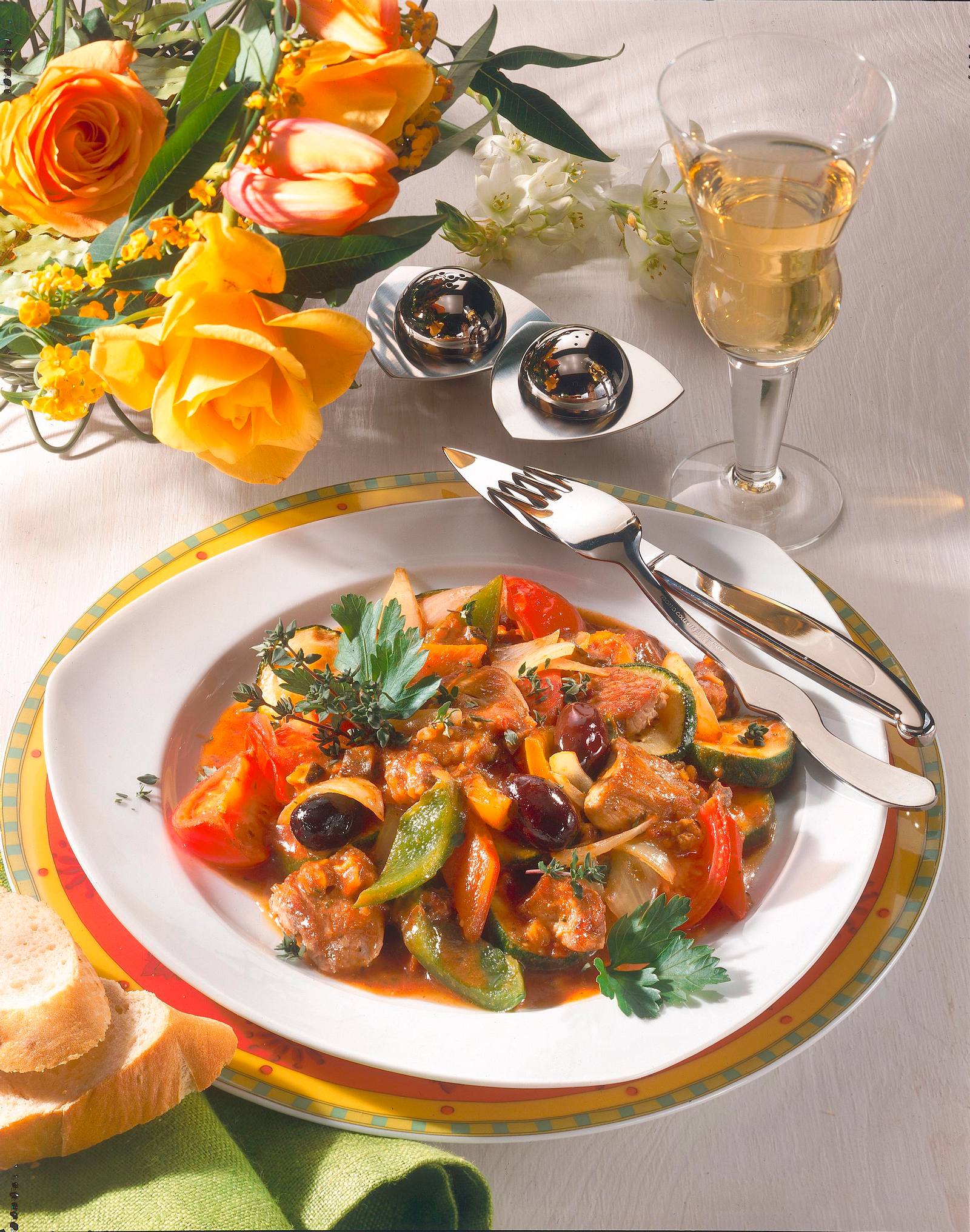 Ratatouille mit Schweinefilet Rezept | LECKER