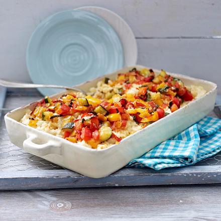 Ratatouille-Risotto Rezept