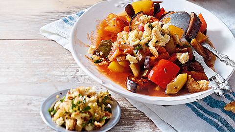 Ratatouille und Kräutercroûtons Rezept - Foto: House of Food / Bauer Food Experts KG