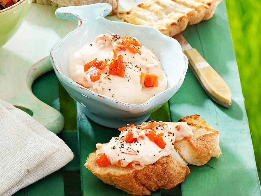 Räucherlachs-Dip Rezept Räucherlachs-Dip Rezept