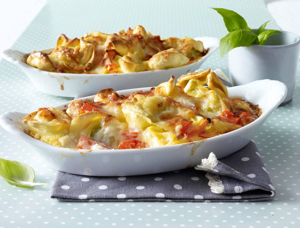 Ravioli-Gratin Rezept