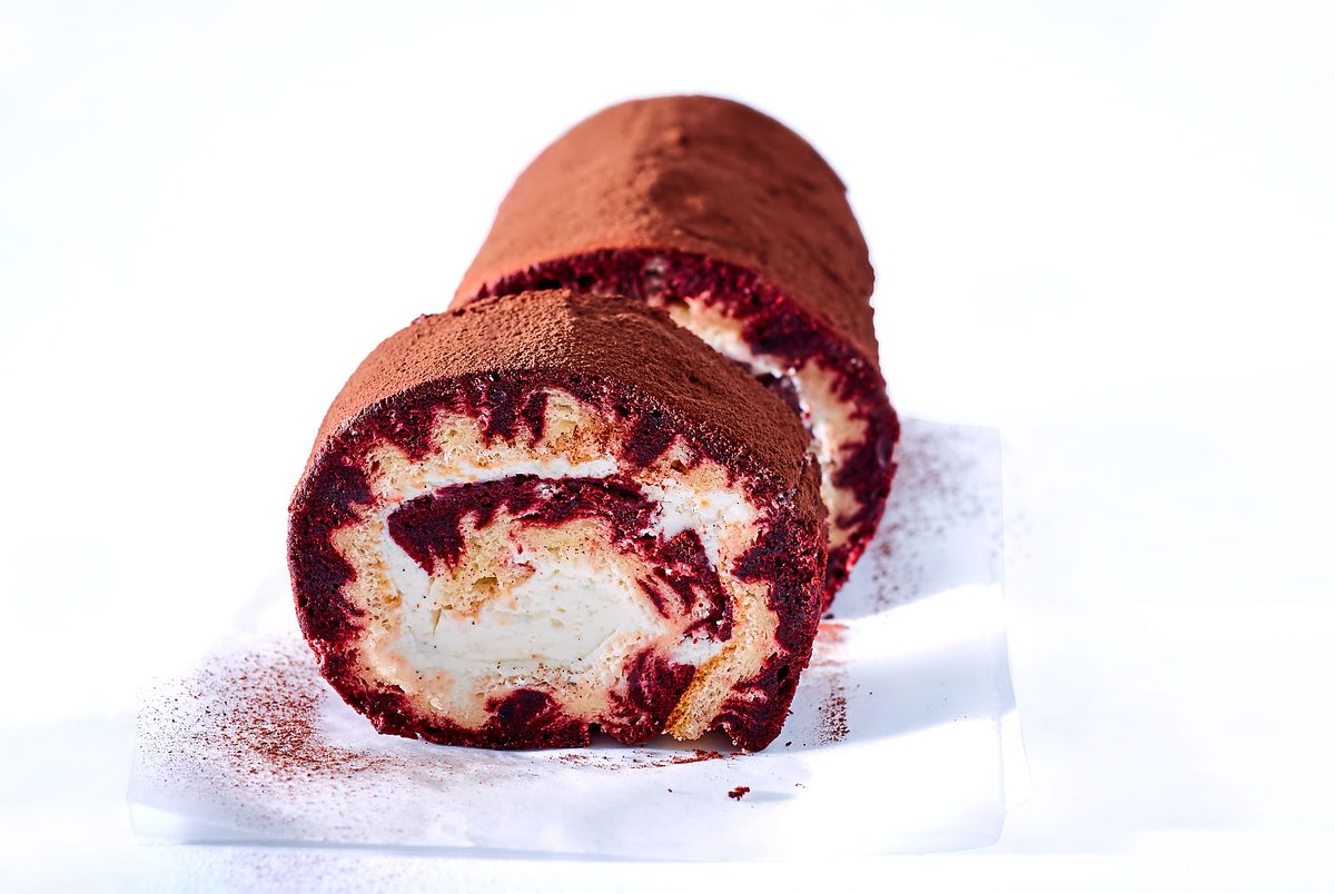 Red-Velvet-Wirbel Rezept