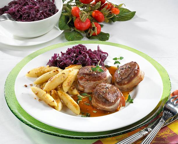Rehmedaillons in Hagebuttensoße Rezept Rehmedaillons in Hagebuttensoße Rezept