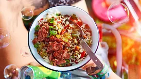 Reis-Dal „Summer Beat“ Rezept - Foto: LECKER @ Bauer Media Group