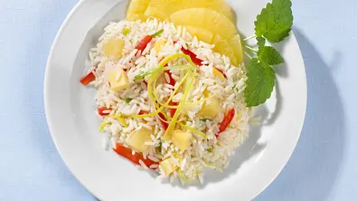 Reis-Käse-Salat Rezept - Foto: LECKER @ Bauer Media Group