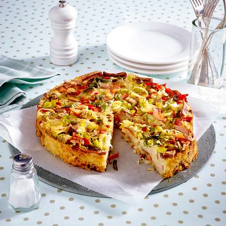 Reis-Quiche Rezept