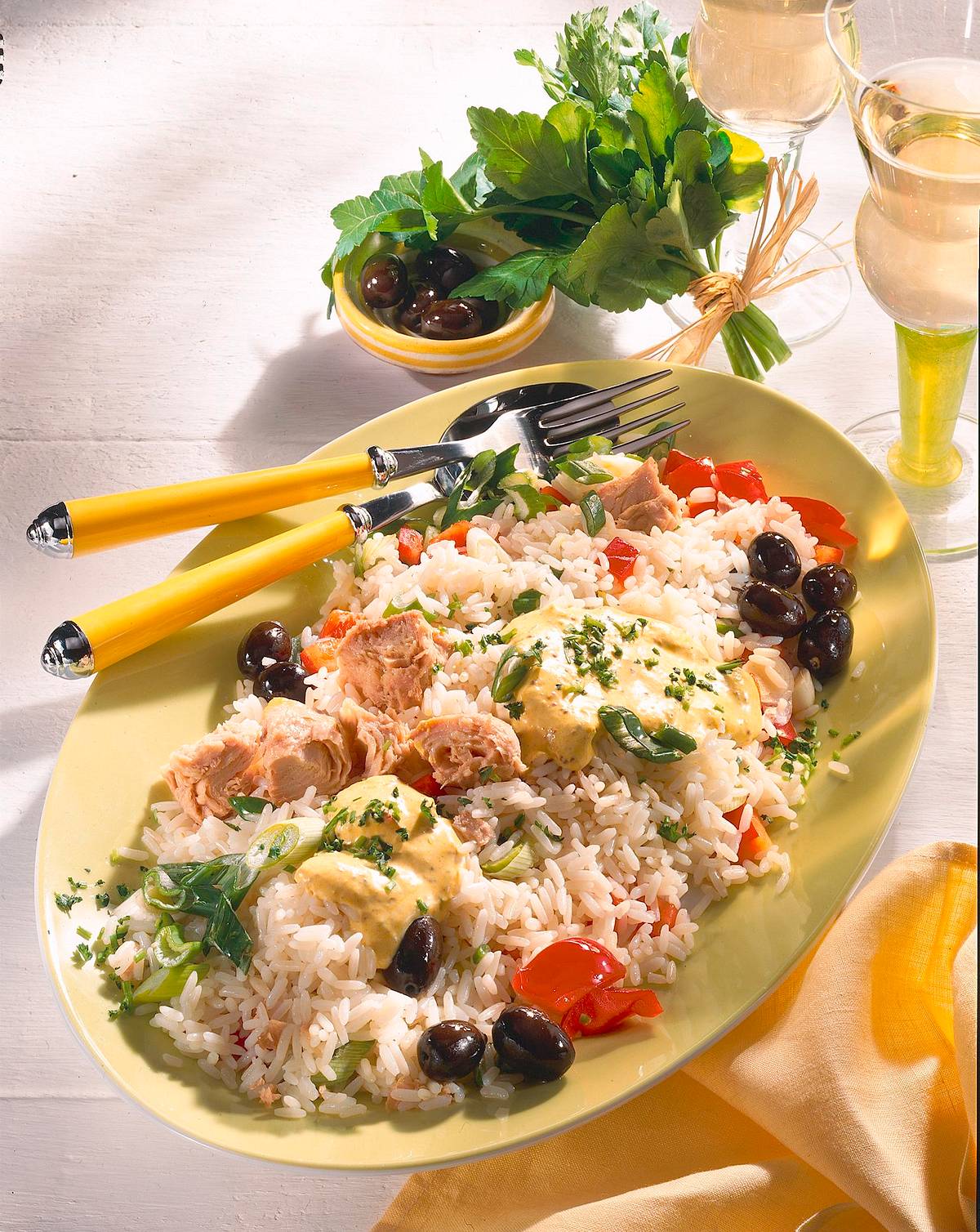 Reis-Thunfisch-Salat Rezept