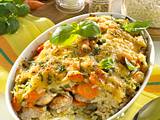 Reisauflauf mit Hähnchen Rezept | LECKER
