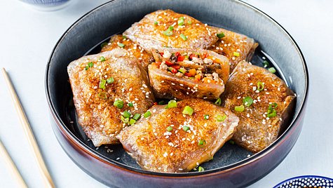 Reispapier-Dumplings aus dem Ofen - Foto: ShowHeroes