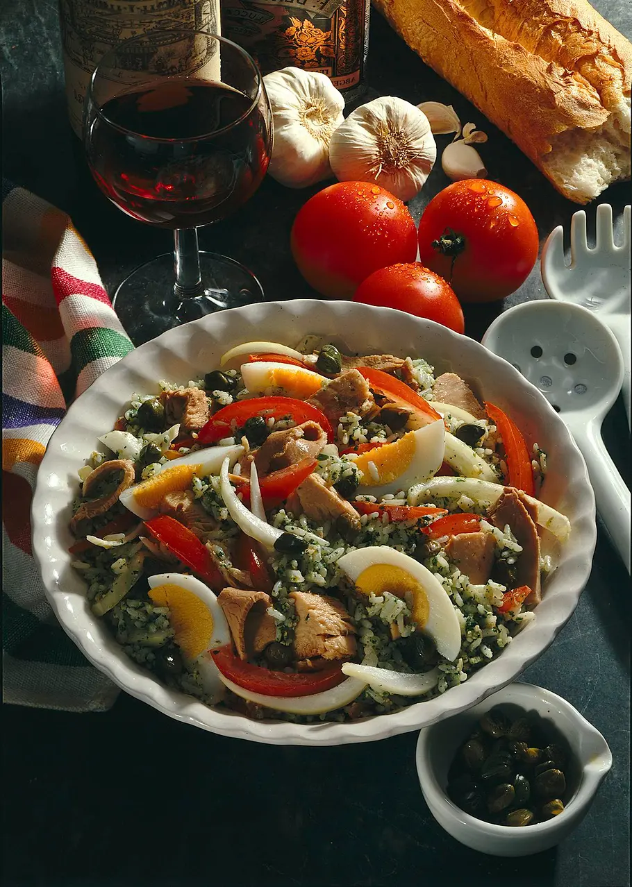 Reissalat auf italienische Art Rezept Reissalat auf italienische Art Rezept
