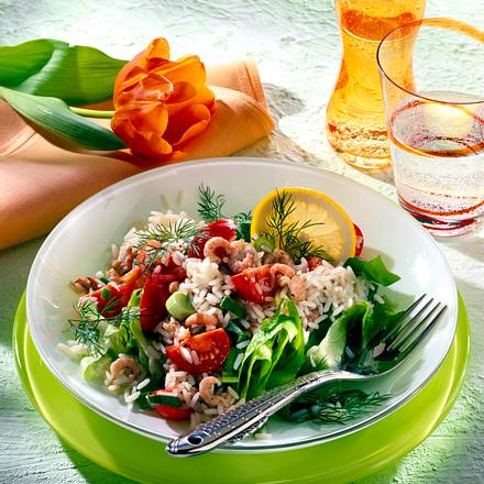 Reissalat mit Krabben Rezept Reissalat mit Krabben Rezept