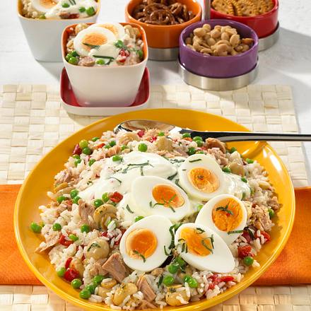 Reissalat mit Thunfisch Rezept