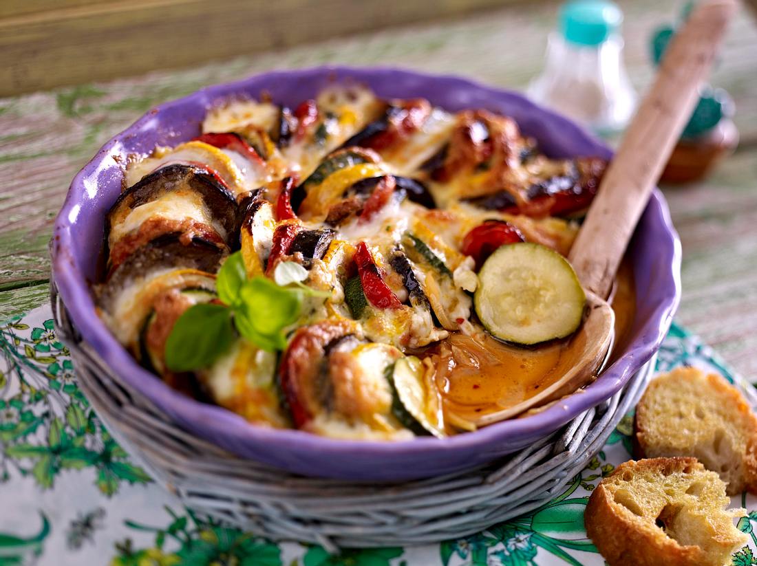 Rémys Ratatouille-Gratin für Feinschmecker Rezept Rémys Ratatouille-Gratin für Feinschmecker Rezept