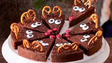 Rentierkuchen Rudolph Rezept - Foto: LECKER @ Bauer Media Group