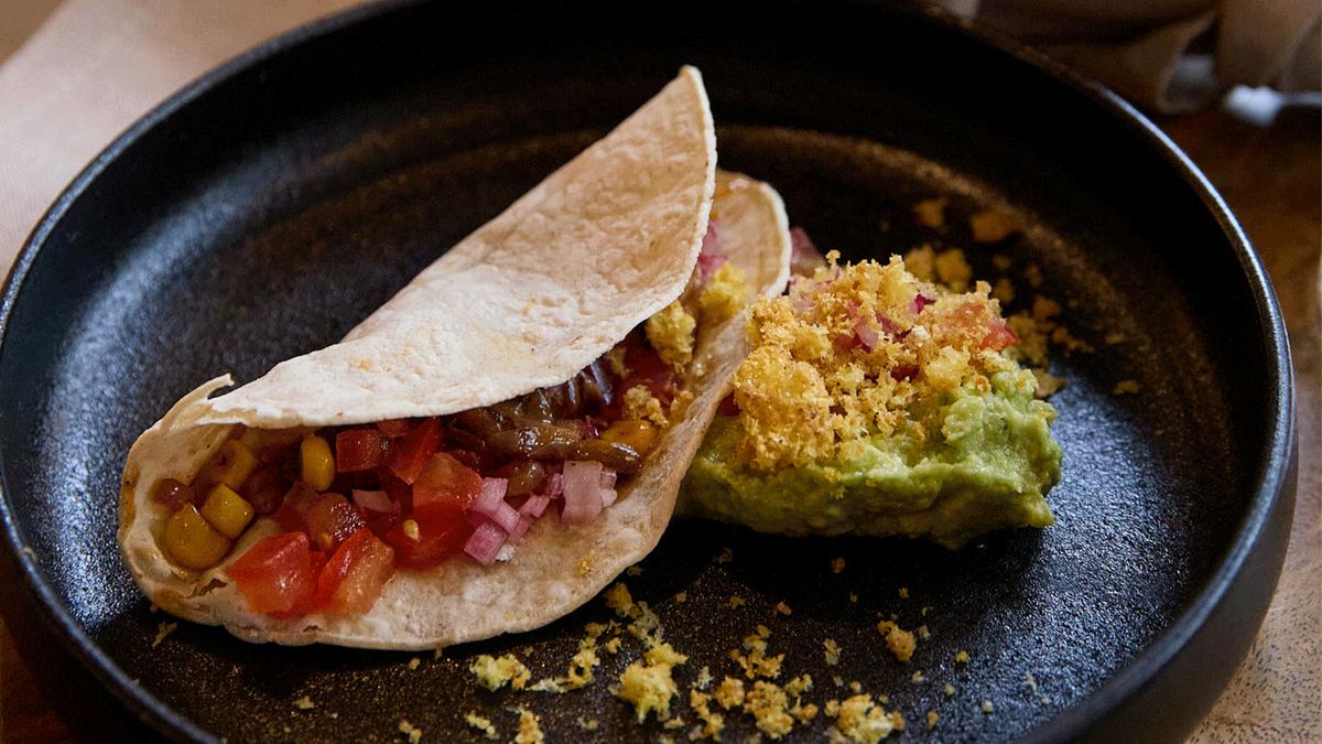 Pulled Oyster Mushroom Tacos mit Guacamole-Special