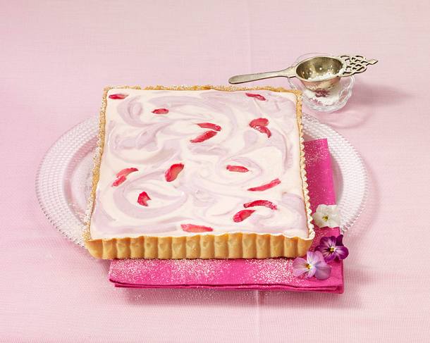 Rhabarber-Brombeer-Tarte Rezept Rhabarber-Brombeer-Tarte Rezept