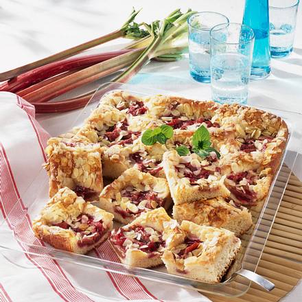 Rhabarber-Butterkuchen Rezept