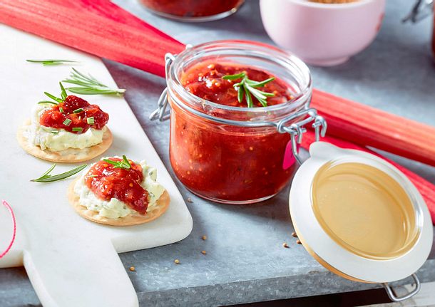 Rhabarber-Chutney Rezept