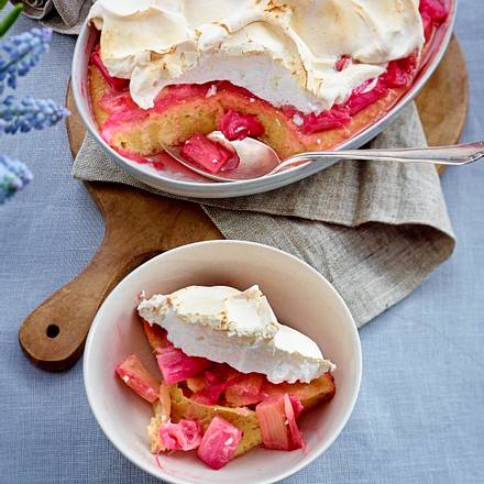 Rhabarber-Dessert Rezept
