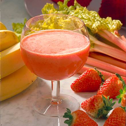 Rhabarber-Erdbeersaft Rezept Rhabarber-Erdbeersaft Rezept