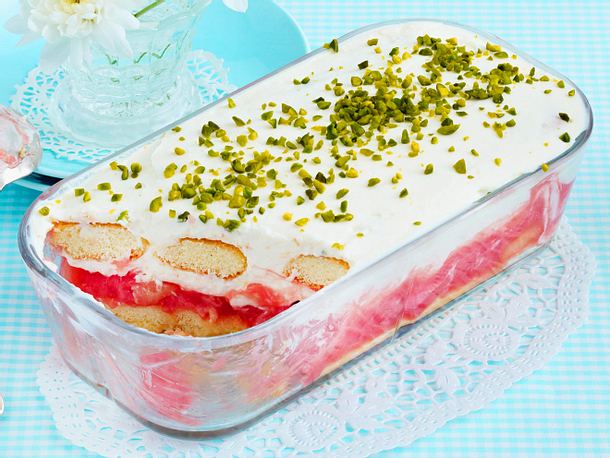 Rhabarber-Quark-Trifle Rezept Rhabarber-Quark-Trifle Rezept