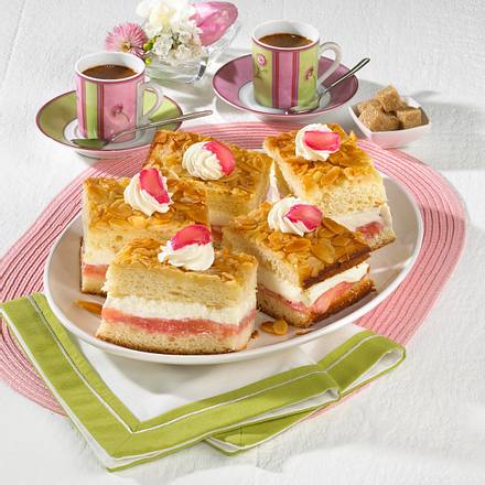 Rhabarber Schnitten Rezept