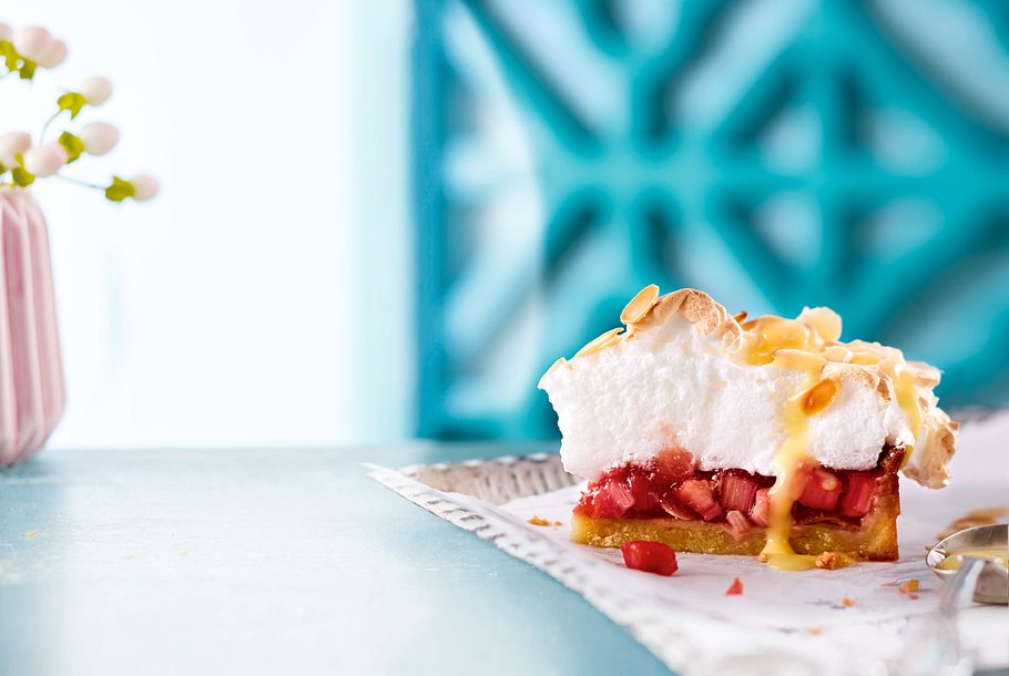 Rhabarberpie mit Luft und Liebe Rezept