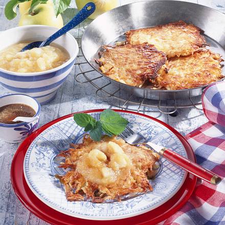 Rheinische Kartoffelpuffer Rezept Rheinische Kartoffelpuffer Rezept