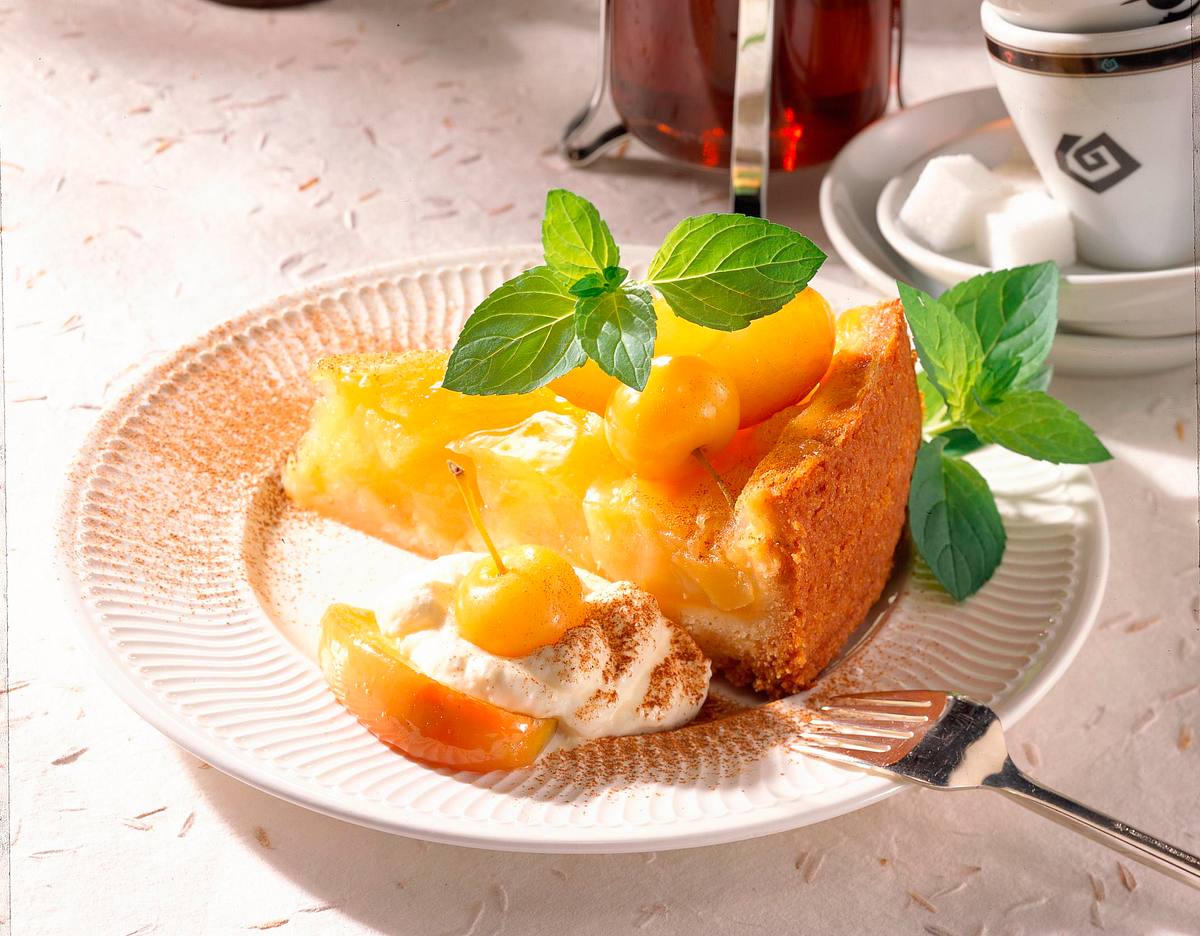 Rheinischer Apfel-Riesling-Kuchen Rezept