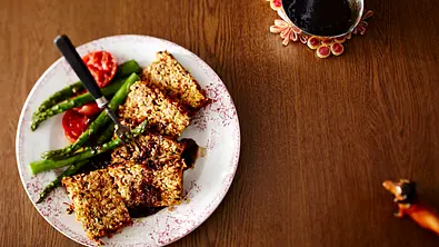 Richtig falscher Hase mit Ofengemüse Rezept - Foto: LECKER @ Bauer Media Group