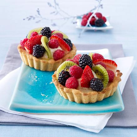 Ricotta Beeren Tarteletts (Pastiera Napoletana, Konditoren-Weltmeister Bernd Siefert) Rezept