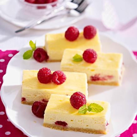 Ricotta-Tarte mit Himbeeren Rezept