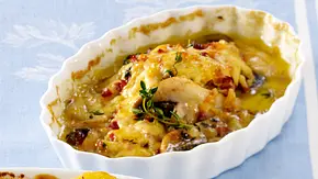 Riesenchampignon-Gratin Rezept - Foto: LECKER @ Bauer Media Group