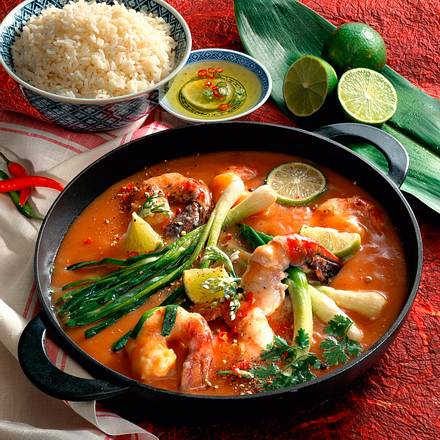 Riesengarnelen in Chili-Soße Rezept