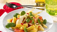 Rigatoni mit Tomaten, Fenchel und Peperoni Rezept - Foto: Maass